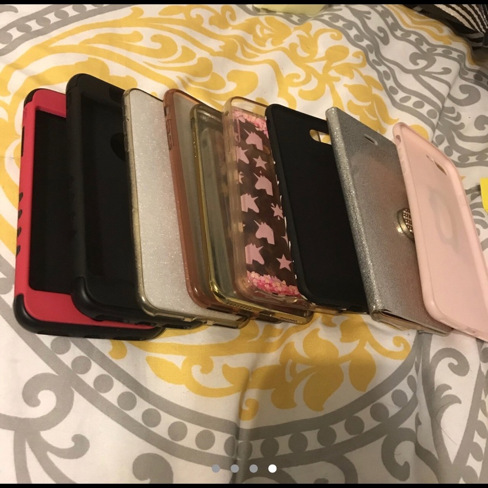 iPhone 7 Plus cases 9 in the bundle 5 dollars per